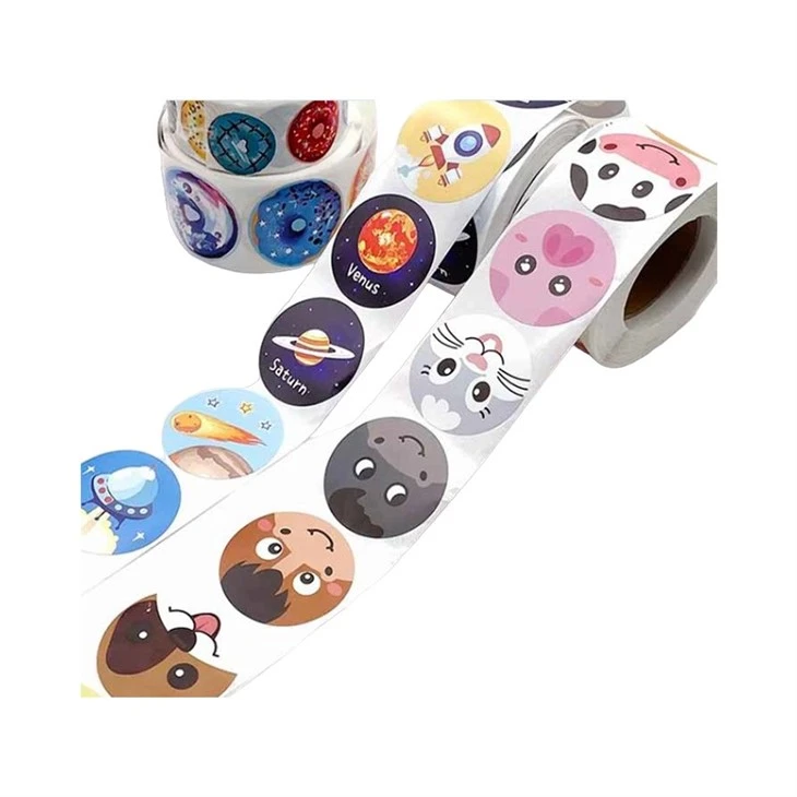Cartoon Sticker Roll